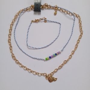 🆕 BP Anklet and Necklace Set